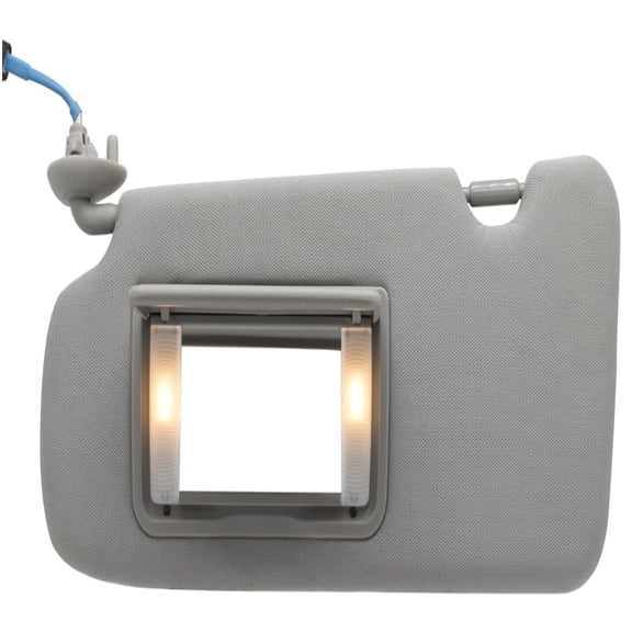 Driver Left Side Sun Visor Compatible with Honda CRV 2017 2018 2019 2020 2021 2022 Sunshade Number 83280TLAA12ZB Color: Gray
