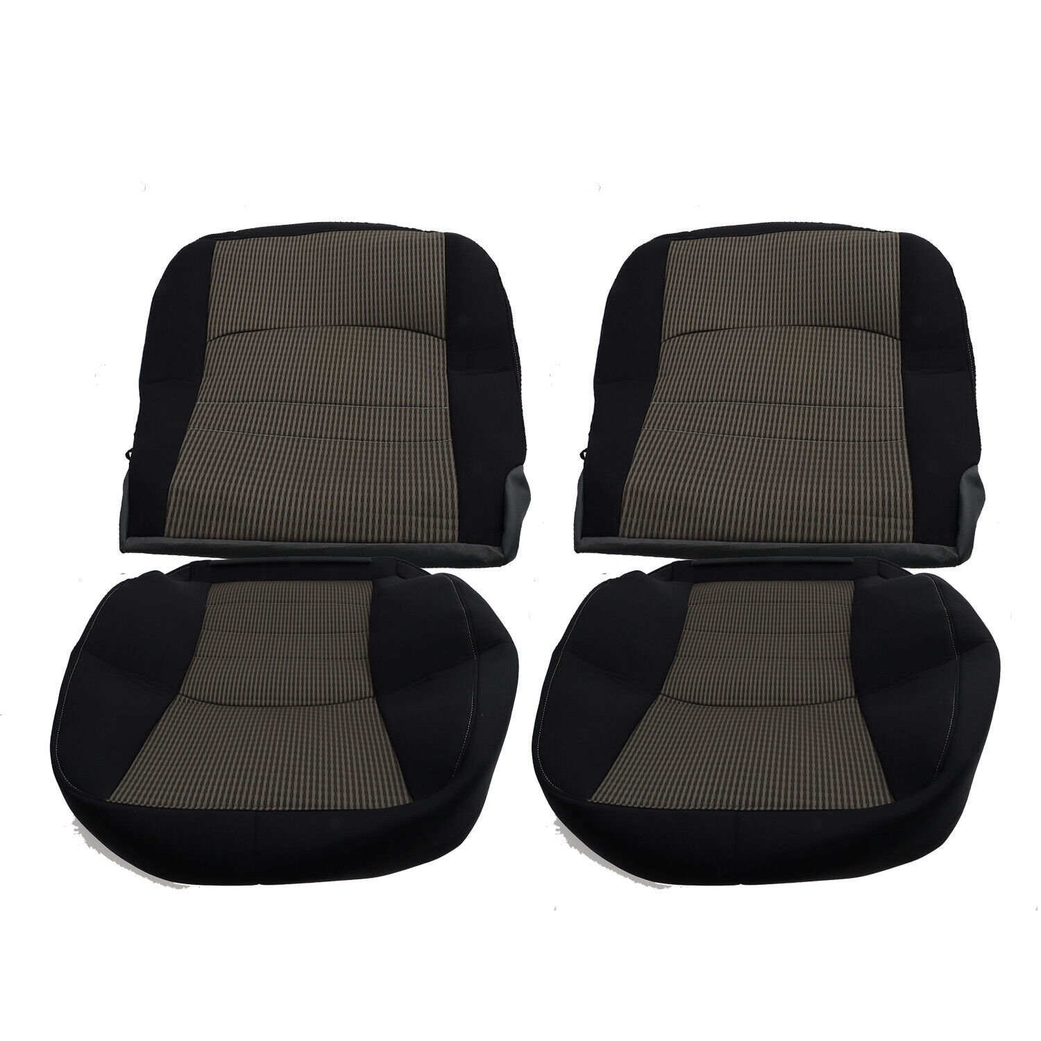 Soillar Microfiber Leather Seat Cover Bottom For Dodge Ram 1500-5500 2009-2012 (Light Pebble Tan)