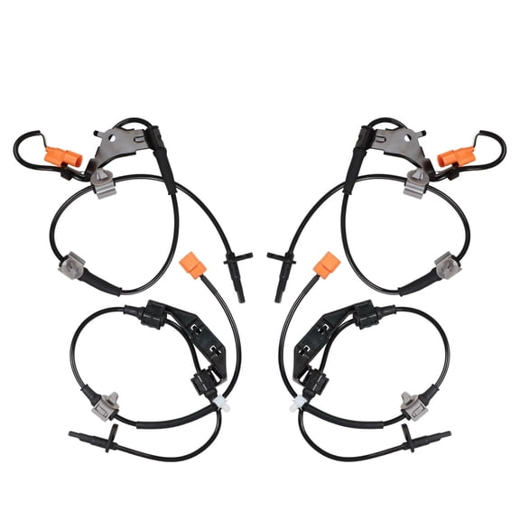 Driver & Passenger Side ABS Wheel Speed Sensor 4Pcs for Honda 03-11 Element