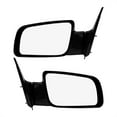 thumbnail image 1 of Driver & Passenger Side Mirrors, Left-Right Manual Adjust Non-Heated Paintable Manual Folding For 1999 2000 Cadillac Escalade, Door Mirror Pair of 2, 1 of 10