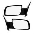 thumbnail image 1 of Driver & Passenger Side Mirrors, Left-Right Power Non-Heated Paintable Manual Folding For 1988-1999 GMC C1500, Door Mirror Pair of 2, 1 of 10