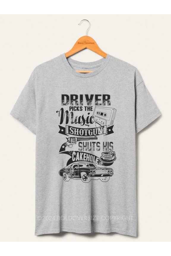 Driver Picks The Music Tee