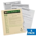 thumbnail image 1 of Driver Qualification File Packet 5-pk. - Single Copy, 9.5" x 11.75" - Includes 15 Driver Qualification Forms - Satisfies DQ Requirements of 49 CFR 391.51 - J. J. Keller & Associates, 1 of 4