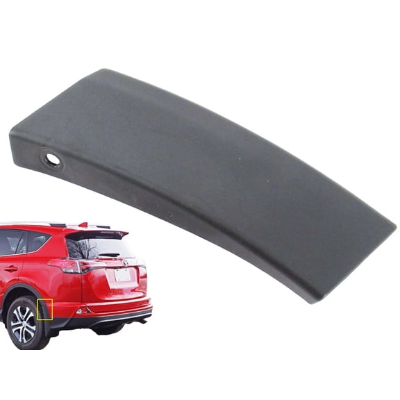 Driver Rear Bumper Extension for 2013 - 2016 Toyota Rav4 Replaces 52562-0R030; 525620R030; 52562-42020; 5256242020