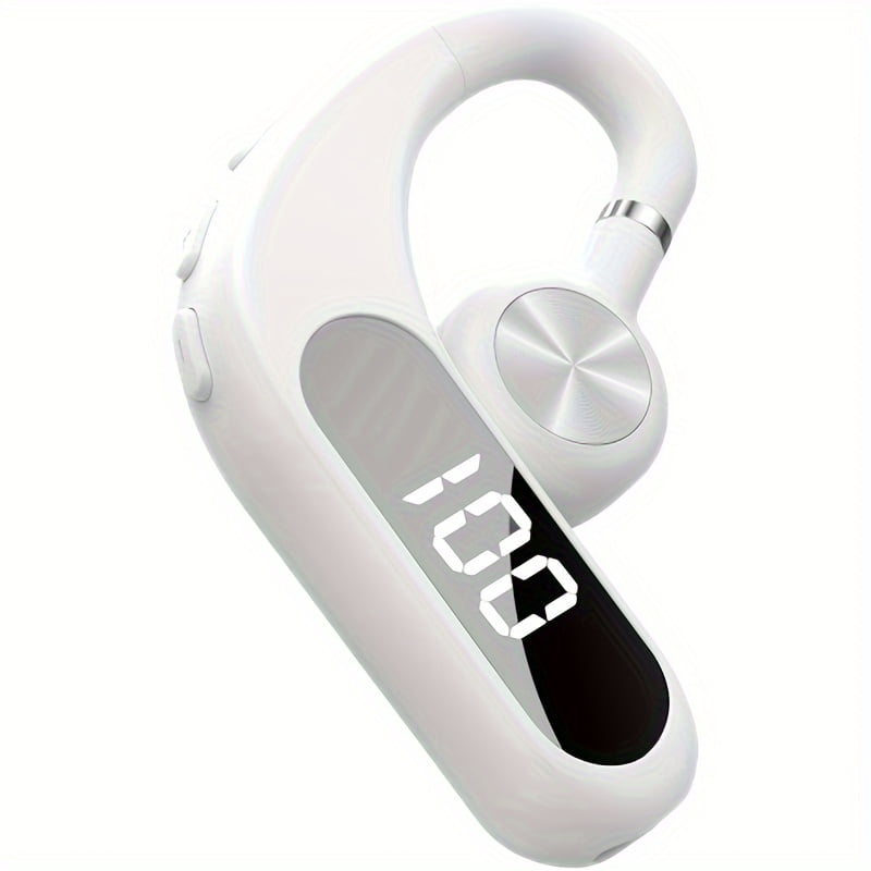 Driver'S Wireless Wireless Earphones with a Hanging Design, Perfect for Delivery, Featuring a High-End Business Look, Ultra-Long Battery Life, And Excellent Sound Quality