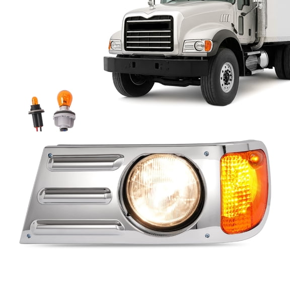 Driver Side Corner Light Headlight Bezel For Mack Granite CV713 Truck #2M0534AM