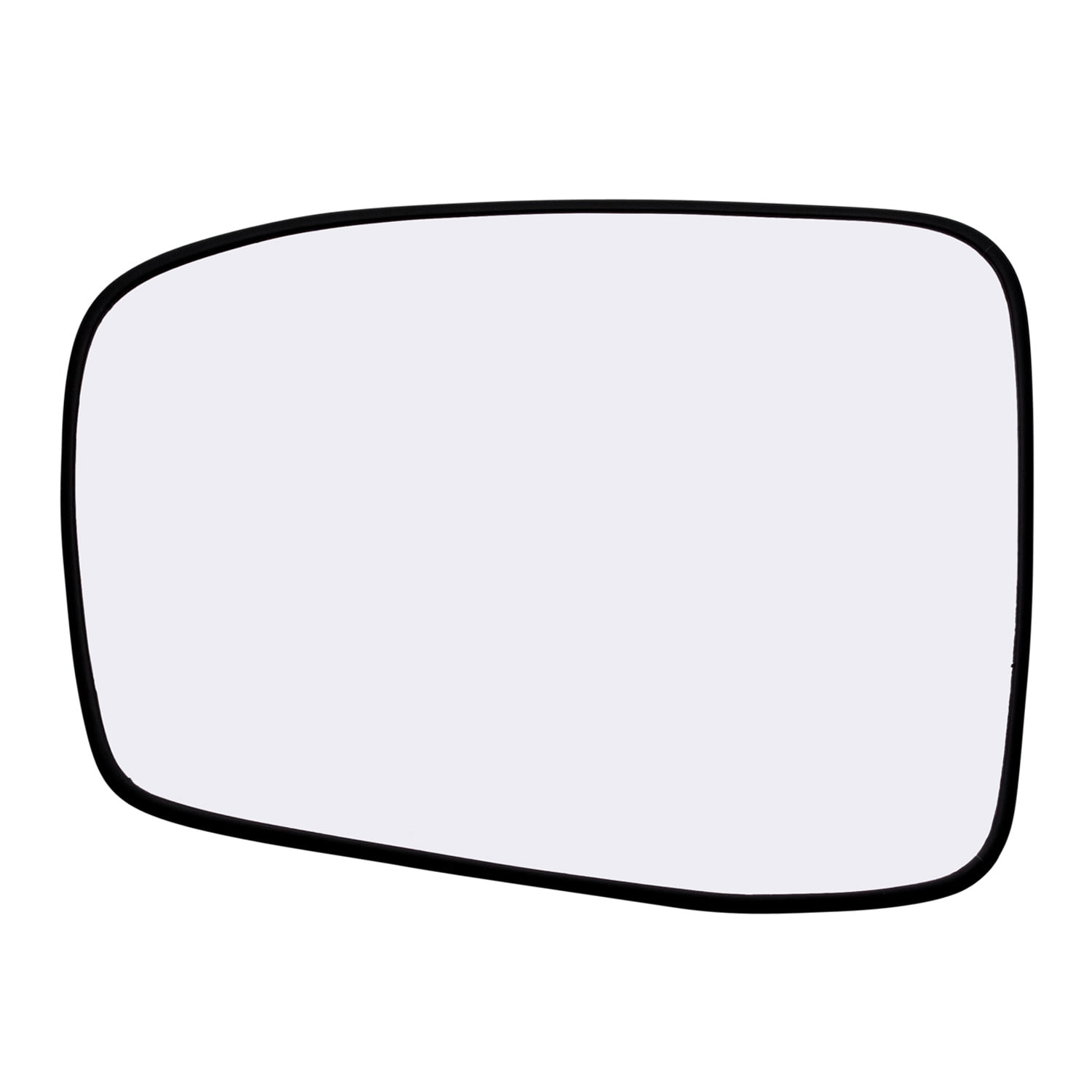 Driver Side Door Mirror Glass Replacement with Plastic Backing Defrost