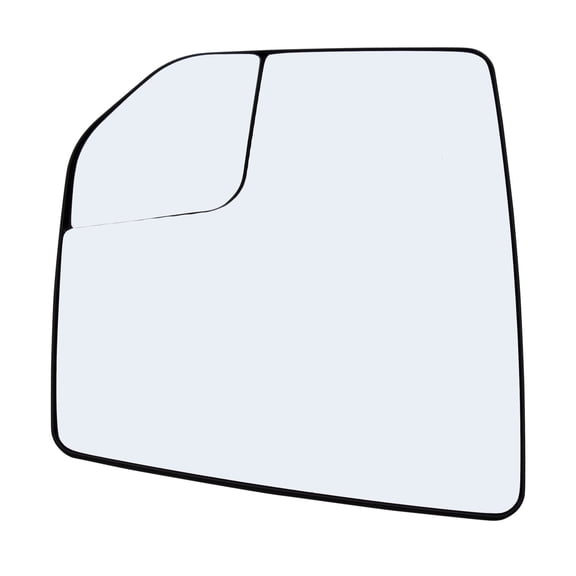 Rugged TUFF Driver Side Mirror Glass Replacement for 15-20 Ford F150 with Blind Spot Lens (Heated Defrost)