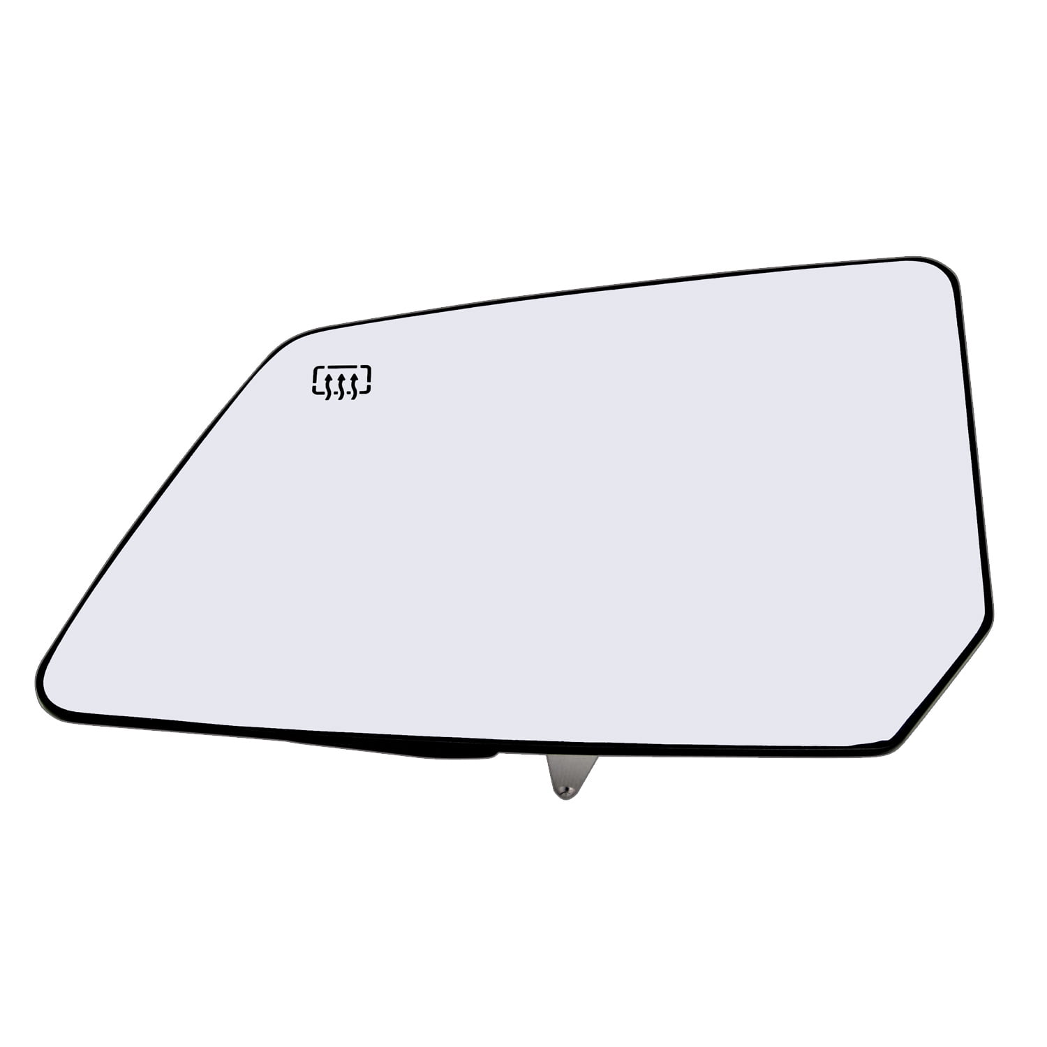 Driver Side Door Mirror Glass Replacement with Plastic Backing Defrost