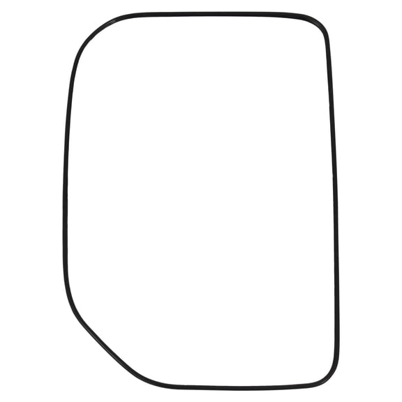 Rugged TUFF Driver Side Mirror Glass Replacement for 2007-2014 Toyota FJ Cruiser (Non-Heated)