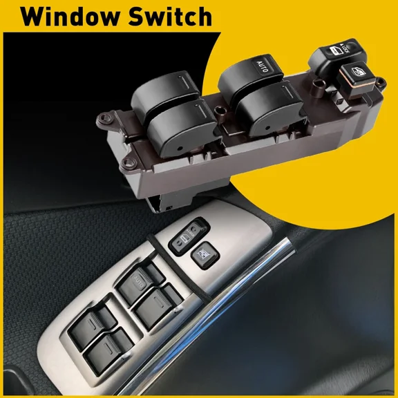 Driver Side Electric Power Window Master Switch New For Toyota RAV4 2001-2005