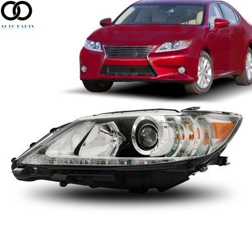 Driver Side For 2013 2014 2015 Lexus ES ES300H ES350 Headlight Chrome Housing