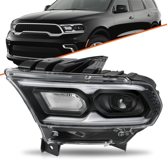 Driver Side For 2021-2024 Dodge Durango Halogen Turn Signal W/LED Headlights