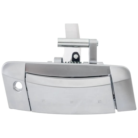 Driver Side Front Exterior Door Handle Compatible with 2003-2009 Nissan 350Z Silver With Key Hole 80607CD41E 35TH Anniversary Edition Base Enthusiast Grand Touring Nismo Performance