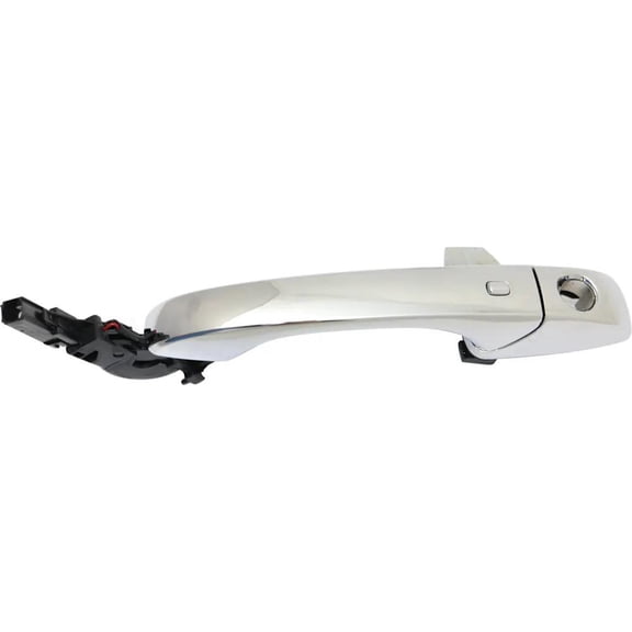 Driver Side Front Exterior Door Handle Compatible with 2011-2022 Dodge Durango Jeep Grand Cherokee Chrome With Key Hole 4589881AL 4589881AM Express GT GT Plus Heat Limited Pursuit