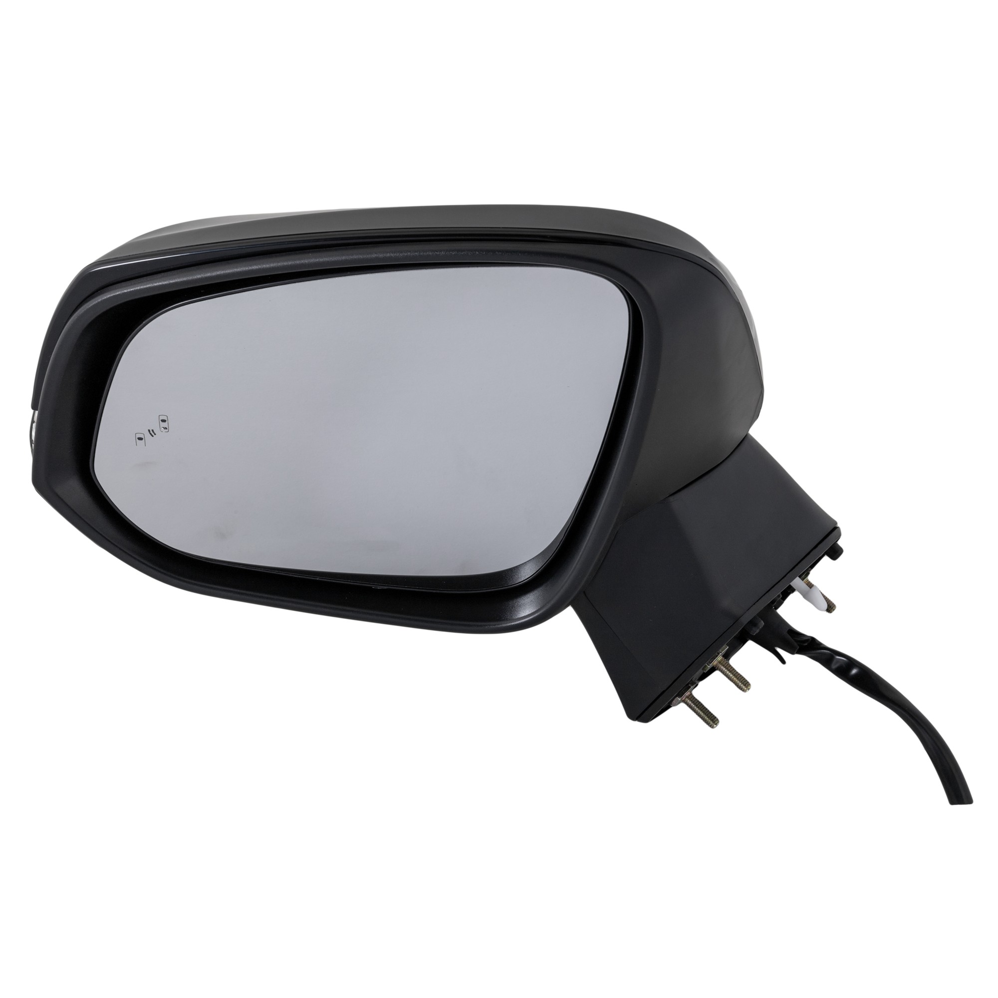 Driver Side Glass Mirror for 20192021 Toyota RAV4 OE Replacement