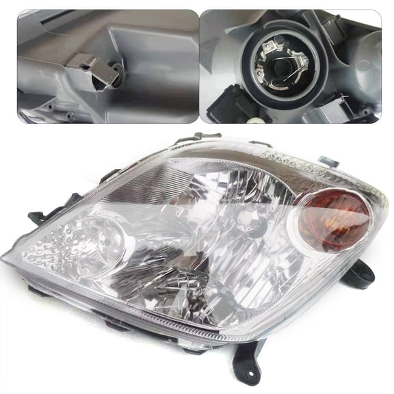 Driver Side Headlight Assembly Fit for 2004-2005 Scion xA