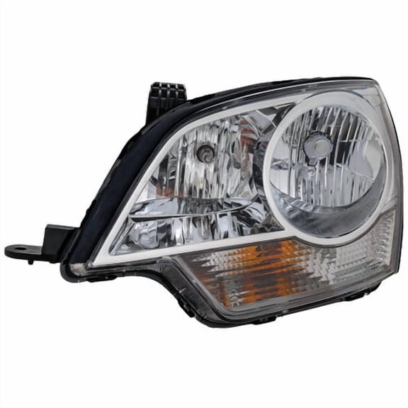 Driver Side Headlight Fits Chevrolet Captiva Sport 2012-2014 Halogen w/ Bulb(s)