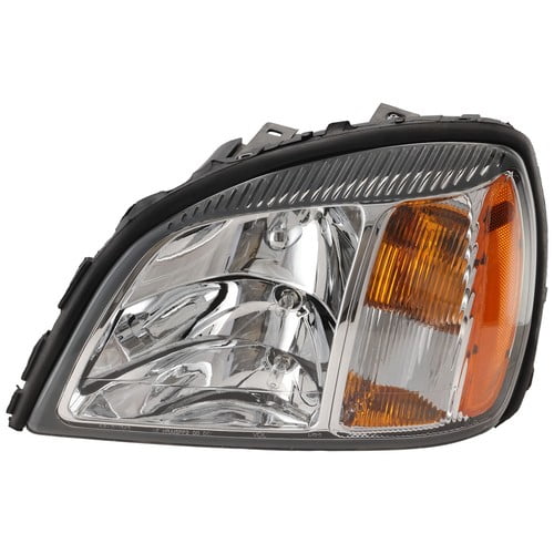Driver Side Headlight For Cadillac DeVille 2004-2005 Halogen with Bulb(s)