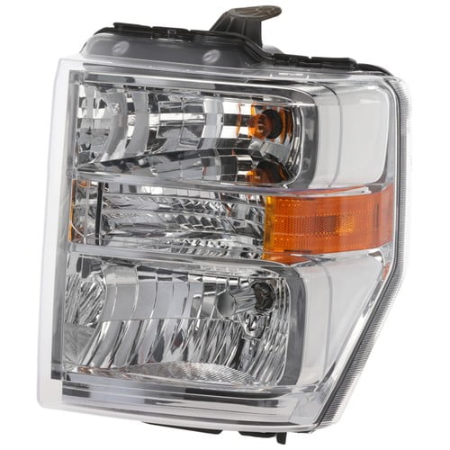 Driver Side Headlight For Ford E-350 Super Duty 2008-2025 Halogen with Bulb(s)