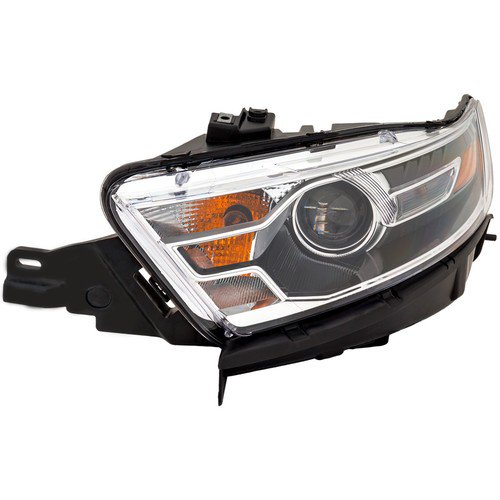 Driver Side Headlight For Ford Taurus 2014-2015 Halogen w/ Bulb/s From 01/08/14