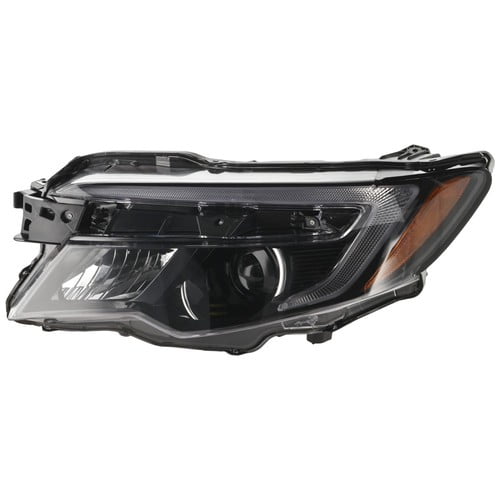 Driver Side Headlight For Honda Pilot 2016-2018 Halogen with Bulb(s) LX