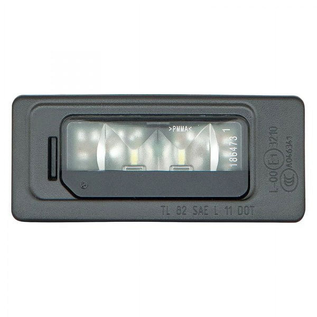 Driver Side LED License Plate Light Assembly for Volkswagen Golf 2015-2017