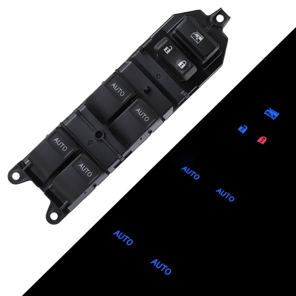 Driver Side LED Power Window Switch Auto Down Up Compatible for Toyota Tundra 2007-2021-Easy Installation, Durable, and Reliable Replacement Part