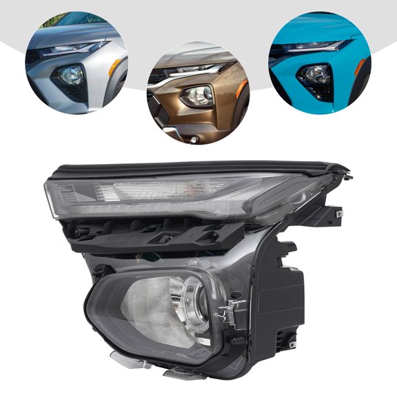 Driver Side LED Projector Headlight (LED DRL) LH Direct Replacement For 2021-2023 Chevy Trailblazer