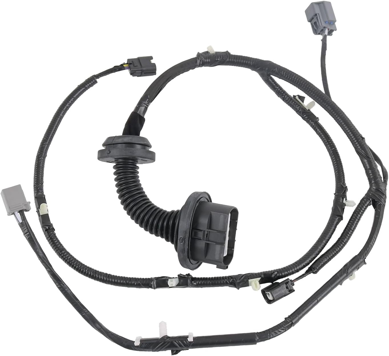 Driver Side LH Rear Door Jumper Harness Compatible with 2009-2014 Ford F150 Crew Cab Replaces# 9L3Z-14631-CAA Rear Left Door Jumper Wire Assembly