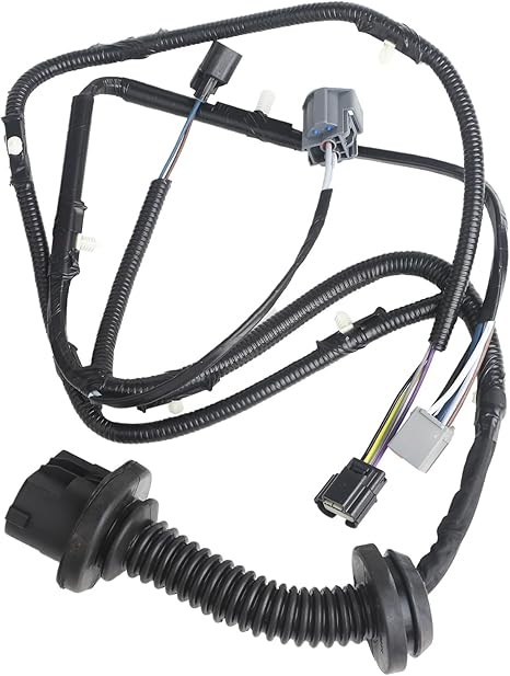 Driver Side LH Rear Door Jumper Wire Harness Assembly Fits for 2009-2014 Ford F150 Crew Cab Replaces# 9L3Z-14631-CAA