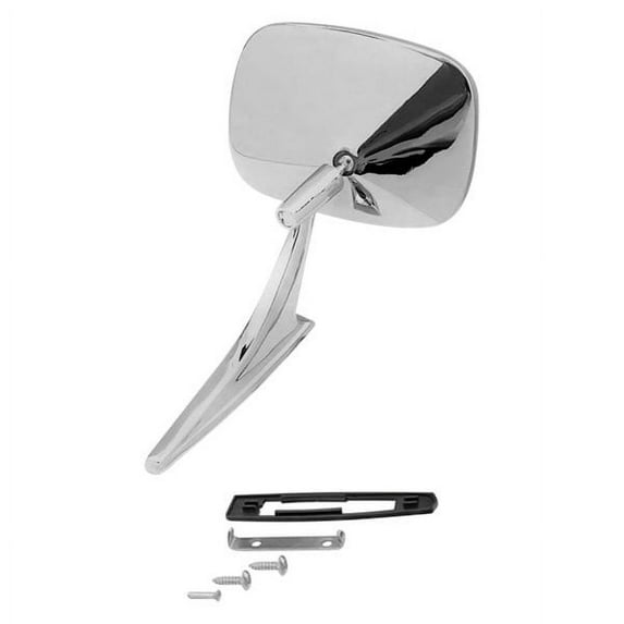 Driver Side Manual View Door Mirror for Chevy Camaro 1968-1969