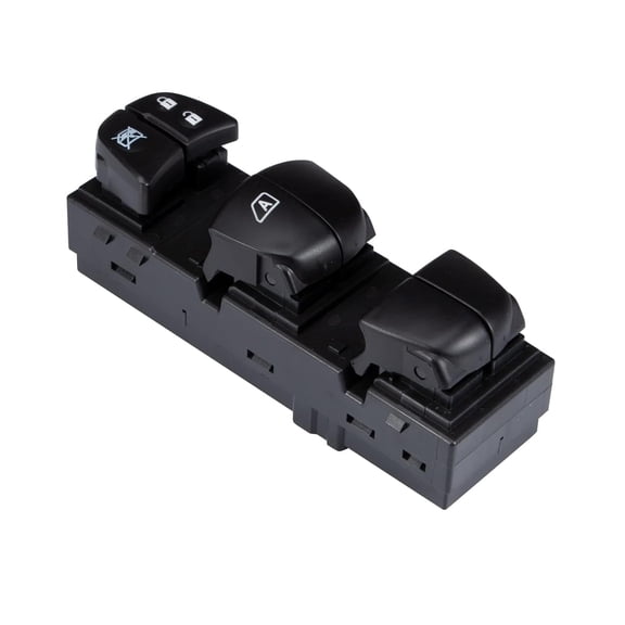 Driver Side Master Power Window Switch, Replaces 25401-3TA5A 25401-3SH1A, for Select Nissan Models