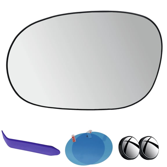 Driver Side Mirror Glass Compatible with Dodge Challenger 2008-2023