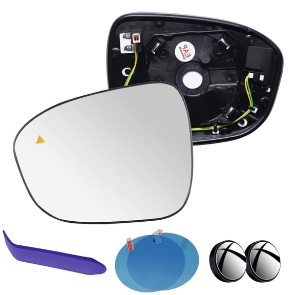 Driver Side Mirror Glass Compatible with Nissan Rogue 2021-2026
