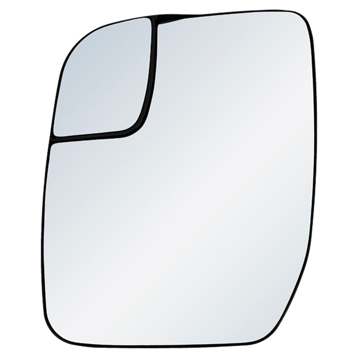 Driver Side Mirror Glass Replacement For 10-14 Ford E150, E250, E350 (Blind Spot Lens Non Heated)