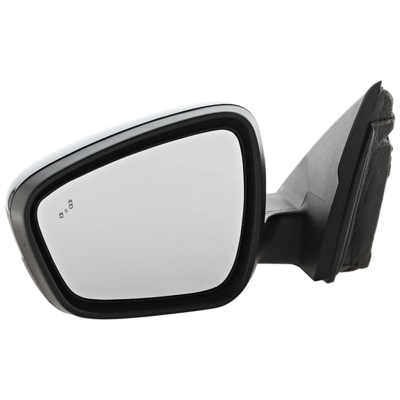 Driver Side Mirror Power Adjust Heated Manual Folding With Memory With Puddle Light With Blind Spot Detection in Glass for 2020-2022 Ford Escape SE 3 Cyl 1.5L
