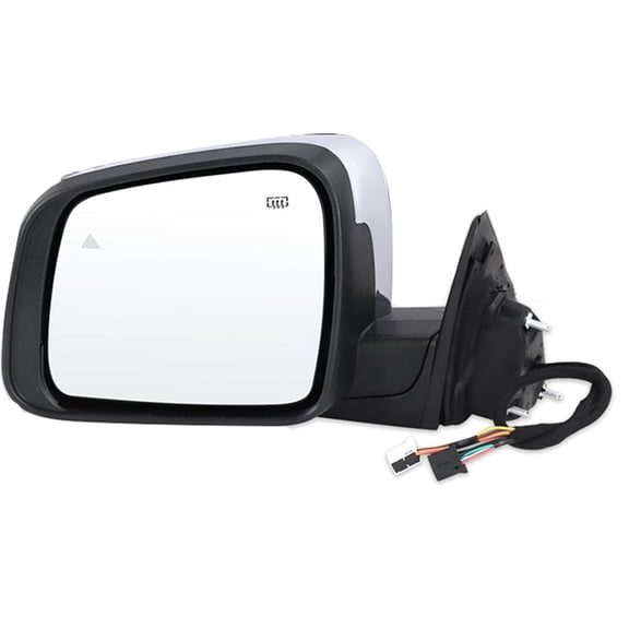Driver Side Mirror w/ Manual Folding Blind Spot For 2011-22 Jeep Grand Cherokee