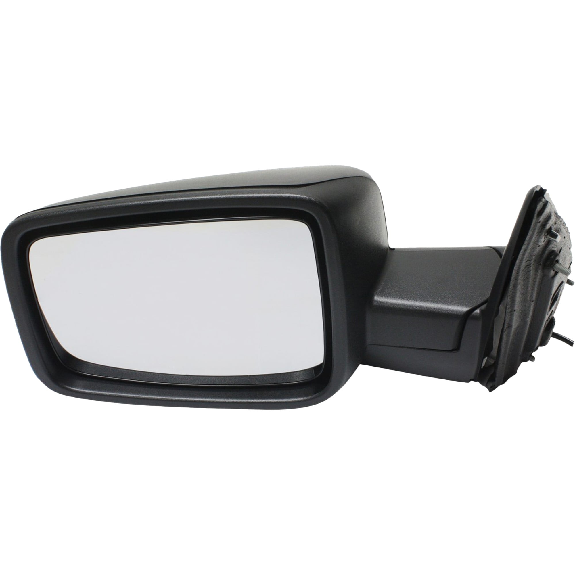 Left Power, Non-Heated, Manual Folding Mirror for 97-01 Jeep XJ Cherokee, Black Crown Automotive main image 1