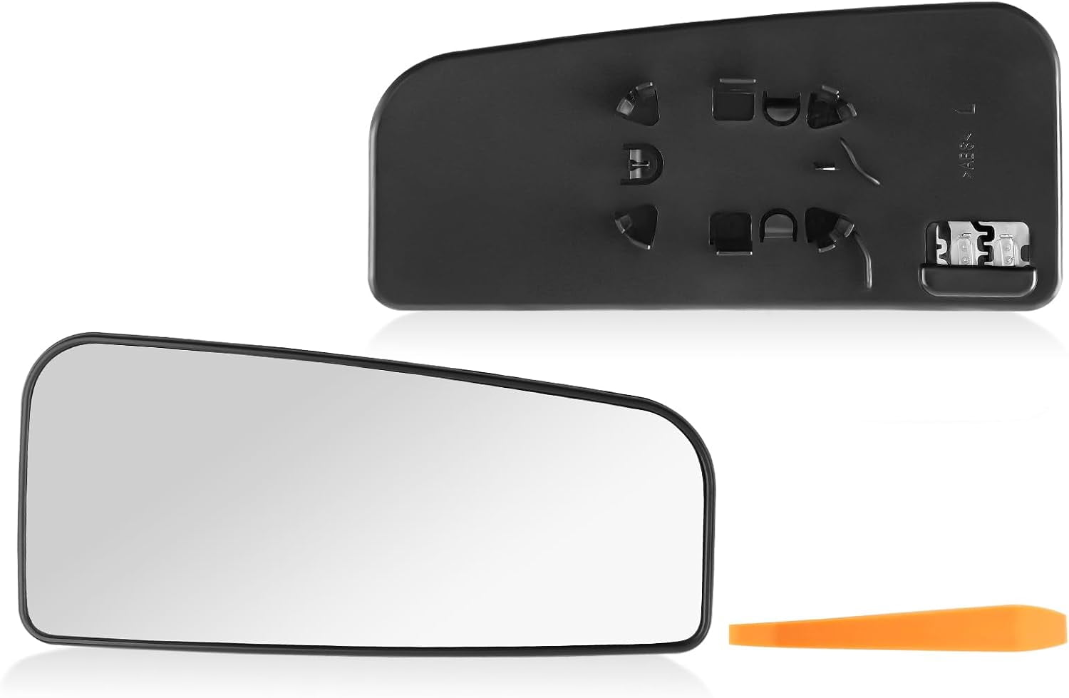 Driver Side Power Heated Mirror Glass Replacement For Ford Transit Connect 2014-2023 – OEM Fit