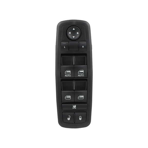 Driver Side Power Master Window Switch Front Left Fits For Dodge DURANGO 2016-2019For JEEP GRAND CHEROKEE 2016-2019 Power Window Master Switch Black 68319802AA