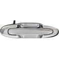 thumbnail image 1 of Driver Side Rear Exterior Door Handle Compatible with 2000-2006 Mazda Mpv Chrome Without Key Hole LC6273410H-PFM DX ES LX Lx-sv OE Replacement Outside Handle Outer Direct Fit, 1 of 5