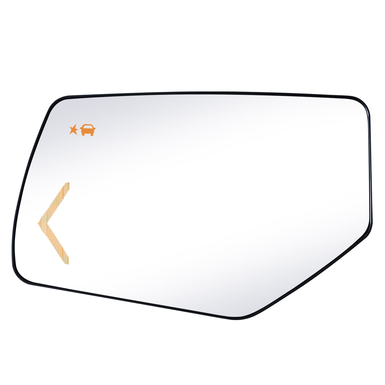 Driver Side Replacement Mirror Glass Compatible with Chevy & GMC Vehicles - Suburban, Tahoe 2015-2020, Yukon, Yukon XL 2015-2020 - Heated with Blind Spot Detection, w/o auto dimming, 22753635, LH