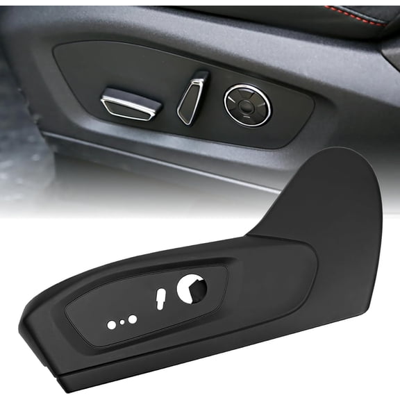 Driver Side Seat Trim Cover - Compatible with Ford Explorer 2020-2023 Seat Panel- Replaces# MB5Z7862187EC, Switch Panel Bezel