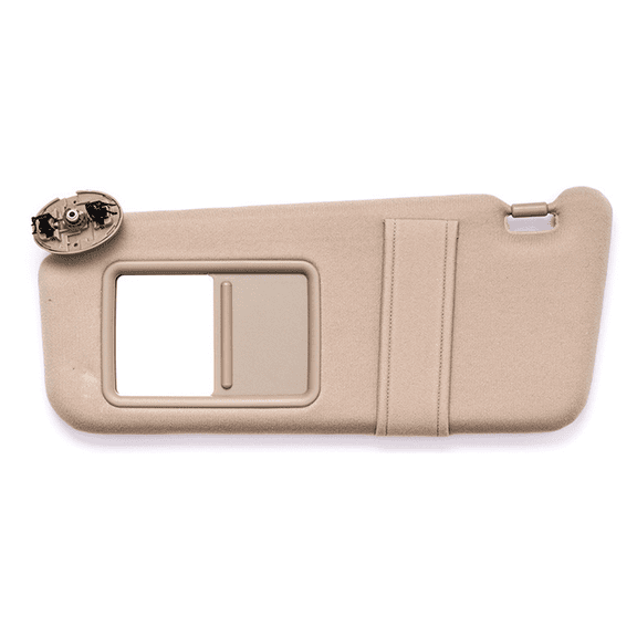 Driver Side Sun Visor For Toyota Camry 2007-2011 Sun Visor Replacement OEM 74320-06780-B0 74310-06750-B0 Left Side Sunvisor Without Light-beige-Left