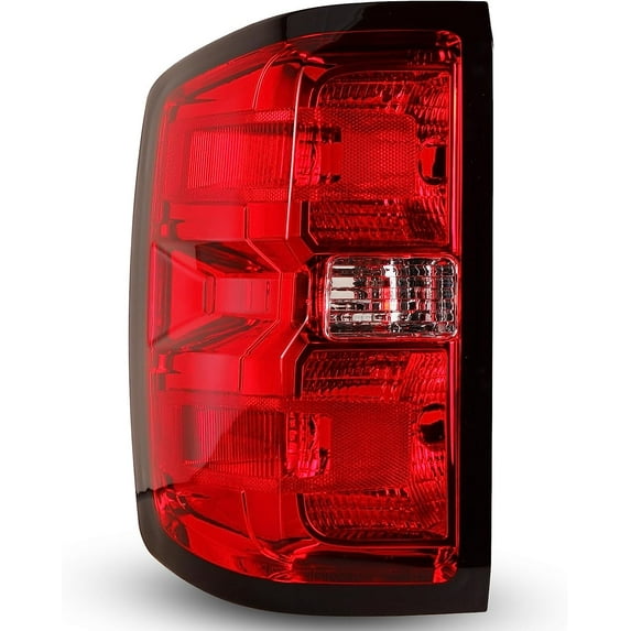 Driver Side Tail Light For 2014-2018 Chevy Silverado 1500 and 2015-2019 Chevy Silverado 2500 HD/3500 HD Rear Brake Lamps