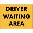 thumbnail image 1 of Driver Waiting Area Sign Metal Tin Sign12x16 Inches Caution Danger Safety Security Warning Notice Signs, 1 of 5