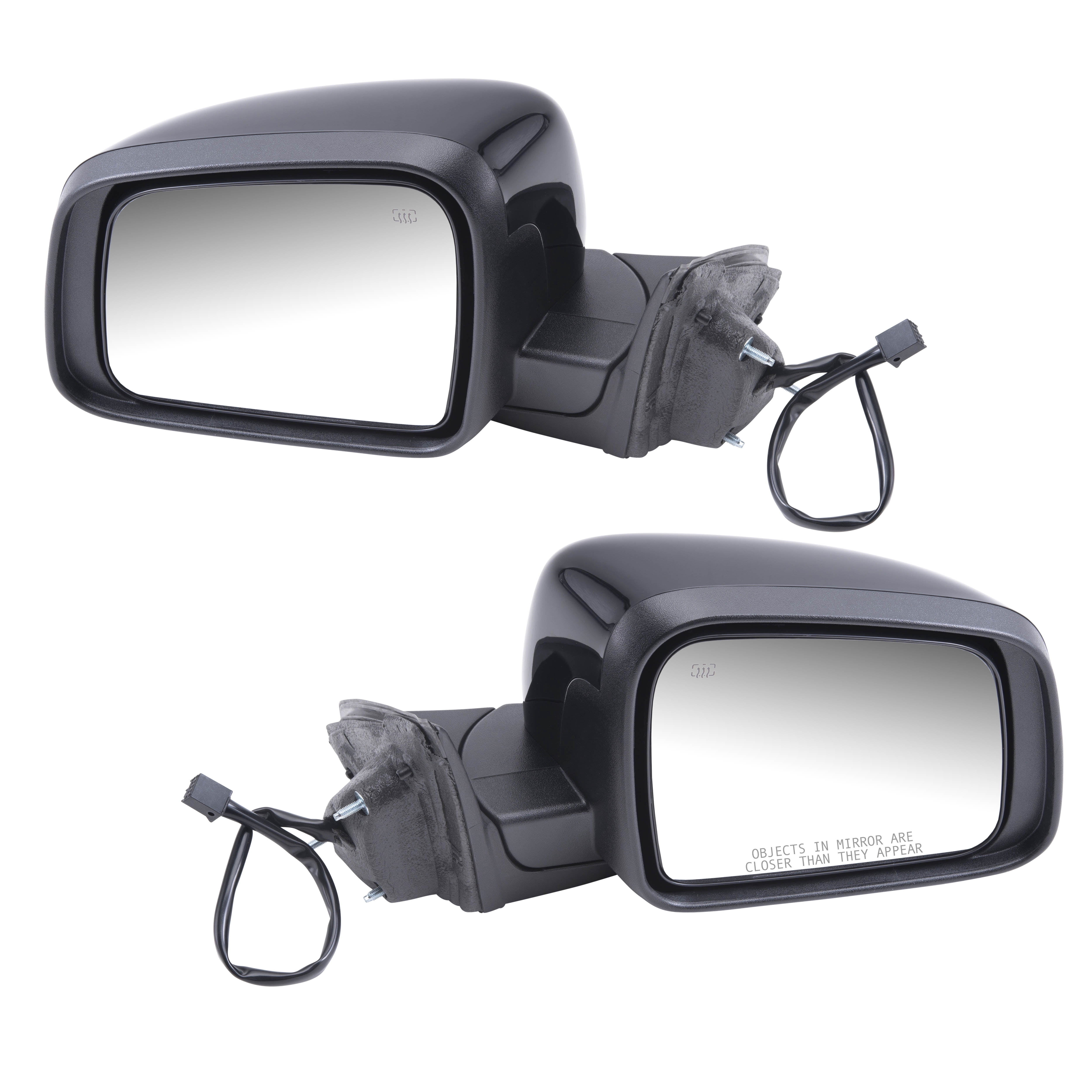 Pair Of Door Mirrors For Jeep Grand Cherokee 2011-2017 - Driver & Passenger Side, Paint To Match - View #9