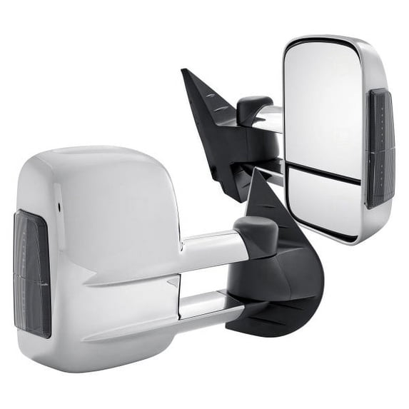 Driver and Passenger Side Door Mirror Set For Chevy Avalanche 2007-2013 EFXMRSIL07HEC