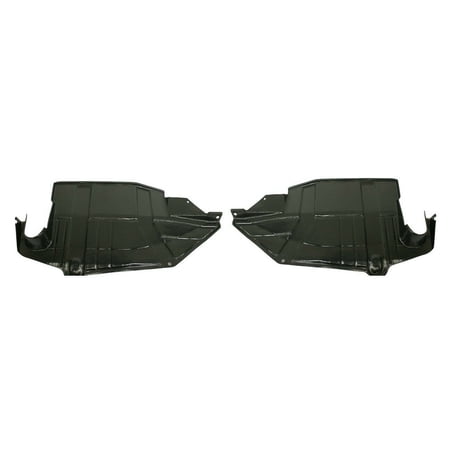 Driver and Passenger Side Engine Splash Shield For 1993-2002 Mercury Nissan 2pc